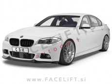 BMW 5 F10 F11 M 10-17 podaljšek sprednjega odbijača karbon sijaj