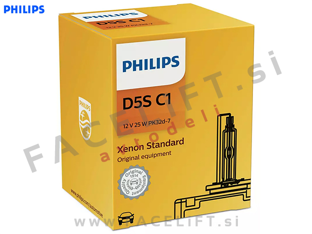 Xenon žarnica Philips D5S C1 (PK32d-7) 25W Xenon žarnica Philips D5S C1 (PK32d-7) 25W