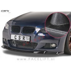 BMW 3 E92 E93 M 06-13 podaljšek sprednjega odbijača črni (mat)