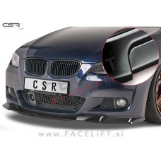 BMW 3 E92 E93 M 06-13 podaljšek sprednjega odbijača črni (mat)