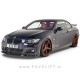 BMW 3 E92 E93 M 06-13 podaljšek sprednjega odbijača črni (mat)