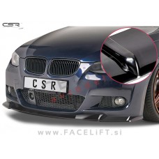 BMW 3 E92 E93 M 06-13 podaljšek sprednjega odbijača črni (sijaj)