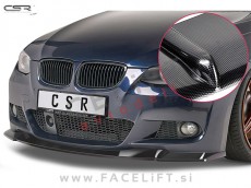 BMW 3 E92 E93 M 06-13 podaljšek sprednjega odbijača karbon (sijaj)