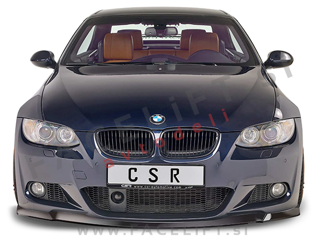 BMW 3 E92 E93 M 06-13 podaljšek sprednjega odbijača karbon (sijaj)