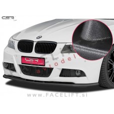 BMW 3 E90 E91 LCI M 08-12 podaljšek sprednjega odbijača črni (mat)