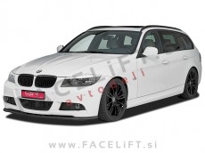 BMW 3 E90 E91 LCI M 08-12 podaljšek sprednjega odbijača črni (mat)