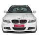 BMW 3 E90 E91 LCI M 08-12 podaljšek sprednjega odbijača črni (sijaj)