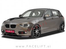 BMW 1 F20 F21 11-15 podaljšek sprednjega odbijača črni (sijaj)