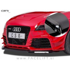 Audi TT RS / 8J (06-14) / podaljšek sprednjega odbijača / črni (sijaj)