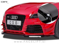 Audi TT RS / 8J (06-14) / podaljšek sprednjega odbijača / črni (sijaj)