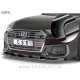 Audi A6 S6, S line C8 4K 18-23 podaljšek sprednjega odbijača črni mat