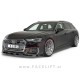 Audi A6 S6, S line C8 4K 18-23 podaljšek sprednjega odbijača črni mat