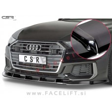 Audi A6 S6, S line C8 4K 18-23 podaljšek sprednjega odbijača črni sijaj Audi A6 S6, S line C8 4K 18-23 podaljšek sprednjega odbijača črni sijaj