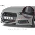 Audi A4 S4, S line B9 8W 15-19 podaljšek sprednjega odbijača črni (mat)