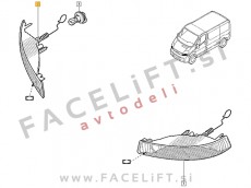 Renault Trafic 2 / (01-06) / sprednji smernik / desni