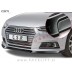 Audi A4 B9 8W 15-19 podaljšek sprednjega odbijača črni (mat)