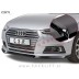 Audi A4 B9 8W 15-19 podaljšek sprednjega odbijača črni (sijaj)
