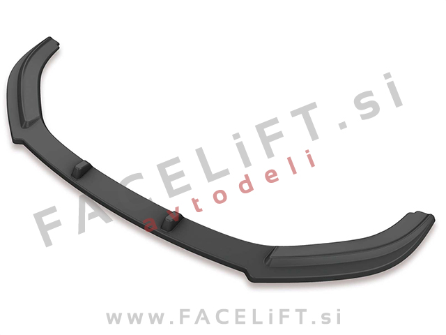 Audi A3 8V 12-16 podaljšek sprednjega odbijača črni (sijaj)