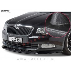 Škoda Superb / 3T (08-13) / podaljšek sprednjega odbijača / črni (mat)