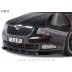 Škoda Superb / 3T (08-13) / podaljšek sprednjega odbijača / črni (mat)