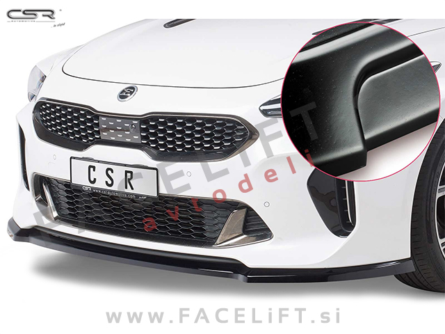 Kia Stinger GT / (17- ) / podaljšek sprednjega odbijača / črni (mat) Kia Stinger GT / (17- ) / podaljšek sprednjega odbijača / črni (mat)