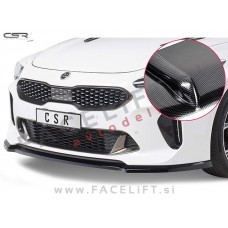 Kia Stinger GT / (17- ) / podaljšek sprednjega odbijača / karbon (sijaj)