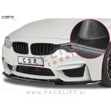 BMW M4 / F82 F83 (13- ) / podaljšek sprednjega odbijača / črni (mat) BMW M4 / F82 F83 (13- ) / podaljšek sprednjega odbijača / črni (mat)