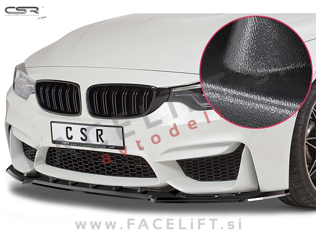 BMW M4 / F82 F83 (13- ) / podaljšek sprednjega odbijača / črni (mat) BMW M4 / F82 F83 (13- ) / podaljšek sprednjega odbijača / črni (mat)