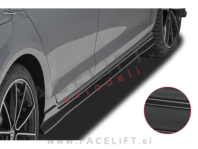 VW Golf 7 12-20 pragovi črni mat
