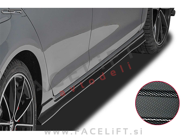 VW Golf 7 12-20 pragovi karbon sijaj