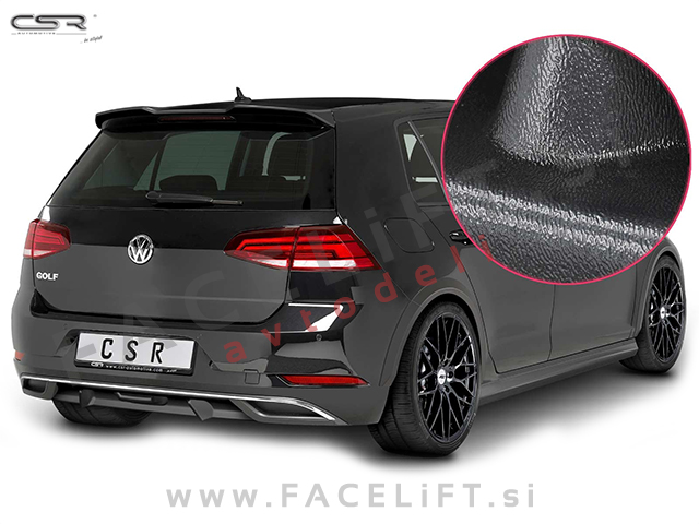 VW Golf 7 / 5G (17-20) / difuzor / črni (mat)