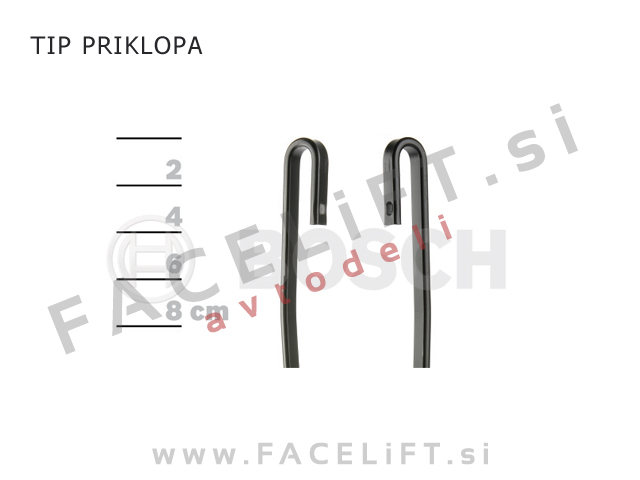 BMW X5 F15 13-19 brisalne metlice Bosch Aerotwin AR614S