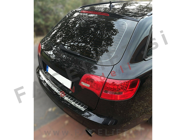 Audi A6 Karavan 4F C6 04-08 zaščita zadnjega odbijača kromirana (sijaj)