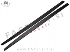 BMW 1 F21 11-19 podaljški pragov M-Performance izgled črni mat