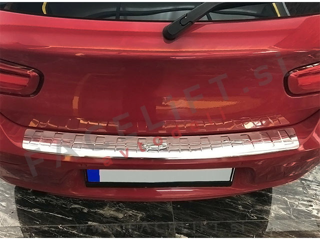 BMW 1 F20 F21 11-19 zaščita zadnjega odbijača kromirana (sijaj)