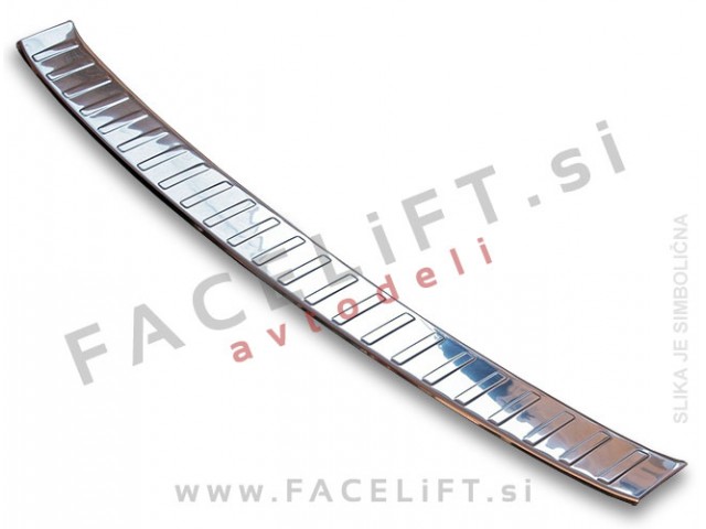 BMW 7 / E65 E66 (01-08) / zaščita zadnjega odbijača / kromirana (sijaj) BMW 7 / E65 E66 (01-08) / zaščita zadnjega odbijača / kromirana (sijaj)