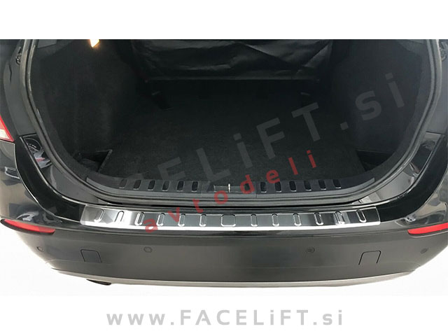 BMW X1 E84 09-12 zaščita zadnjega odbijača kromirana (sijaj)