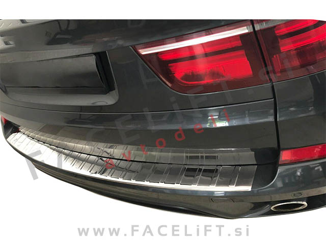 BMW X5 E70 06-13 zaščita zadnjega odbijača kromirana (sijaj) BMW X5 E70 06-13 zaščita zadnjega odbijača kromirana (sijaj)