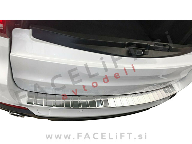 BMW X5 F15 13-18 zaščita zadnjega odbijača kromirana sijaj BMW X5 F15 13-18 zaščita zadnjega odbijača kromirana sijaj