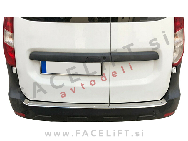 Dacia Dokker / (12- ) / zaščita zadnjega odbijača / kromirana (sijaj)
