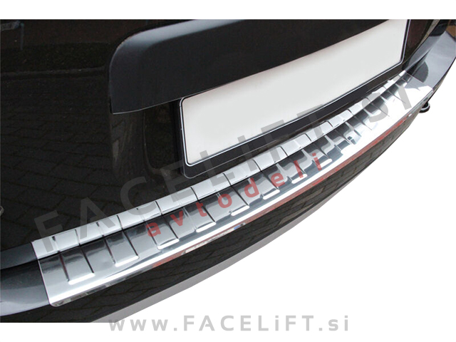 Dacia Duster / (10-17) / zaščita zadnjega odbijača / kromirana (sijaj)