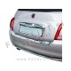 Fiat 500 15- zaščita zadnjega odbijača kromirana (sijaj)