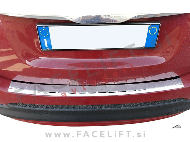 Fiat 500X 15- zaščita zadnjega odbijača kromirana (sijaj)