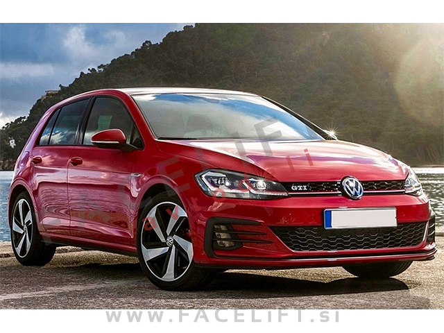 VW Golf 7 17-20 maska GTI izgled