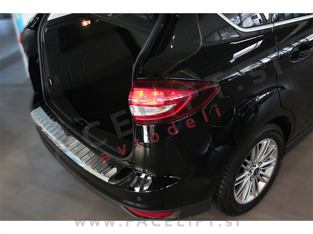 Ford C-Max / (10-19) / zaščita zadnjega odbijača / kromirana (sijaj)