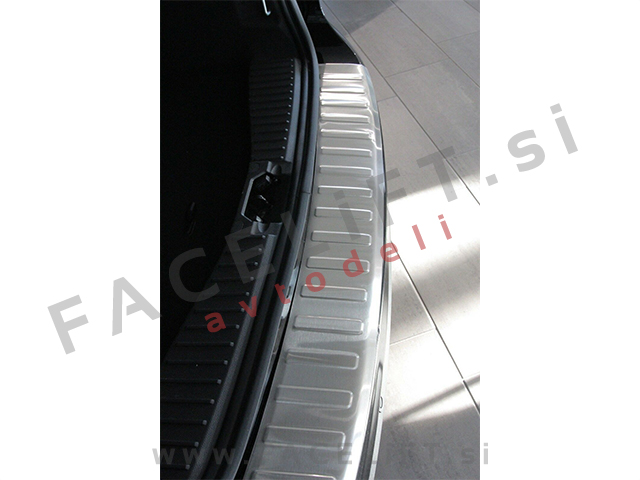 Ford C-Max / (10-19) / zaščita zadnjega odbijača / srebrna (mat)