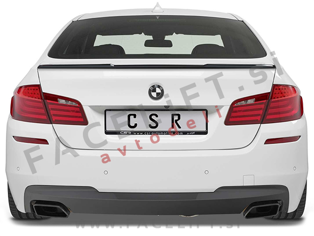 BMW 5 Limuzina F10 10-17 spojler za prtljažnik črni (mat)