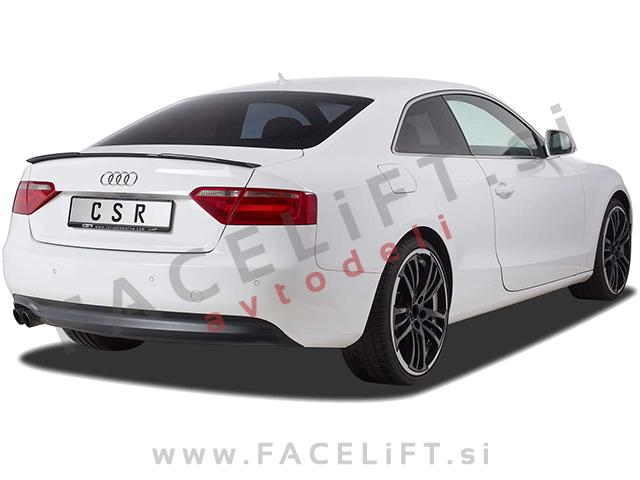 Audi A5 Coupe 8T 07-11 spojler za prtljažnik črni (sijaj)