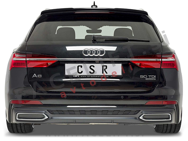 Audi A6 Karavan C8 18- strešni spojler črni (mat)