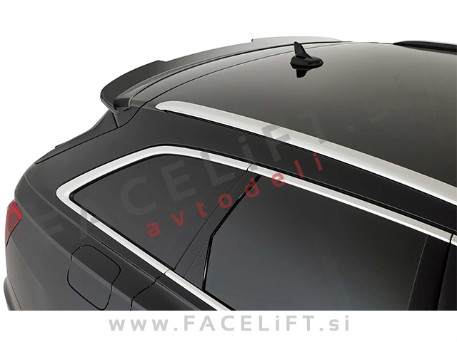 Audi A6 Karavan C8 18- strešni spojler črni (mat) Audi A6 Karavan C8 18- strešni spojler črni (mat)